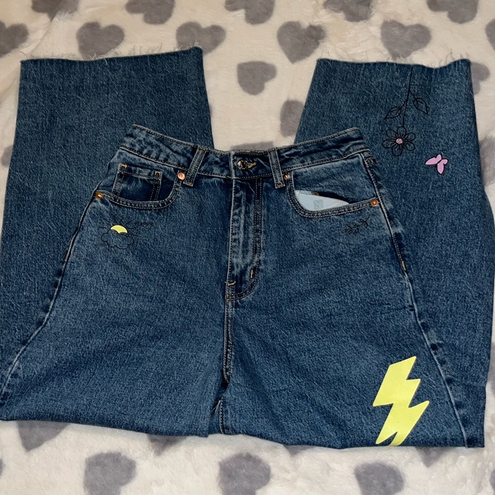 Target High Waisted Wide Leg Jeans!